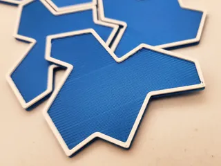 Einstein Non-Repeating Tile by Triple G Workshop | Download free STL ...