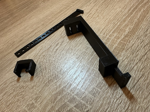 Miniatura 3 do modelo 3D Universal Modular Cable Management System