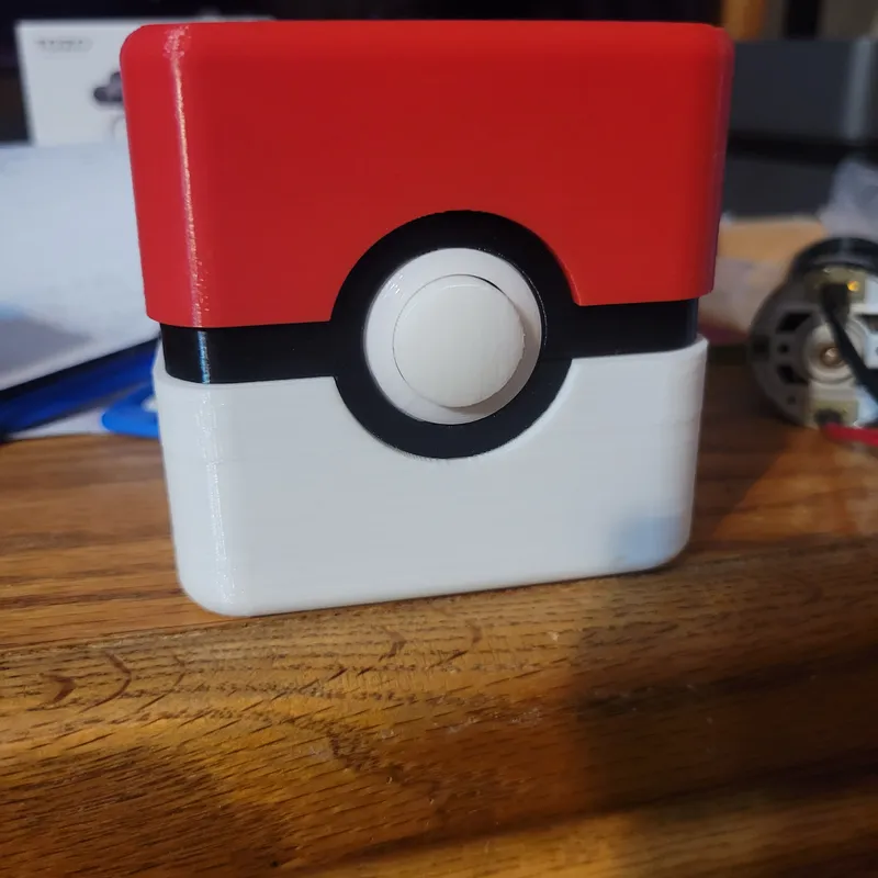 PokeBox SD Card Case V2 Minimalist by How2Texan, Download free STL model