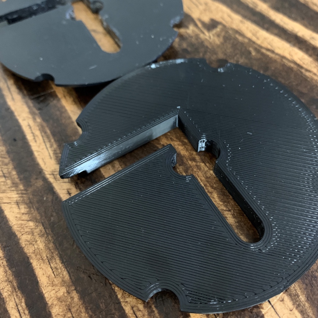 Central Machinery Scroll Saw Throat Plate by Guy Download free STL