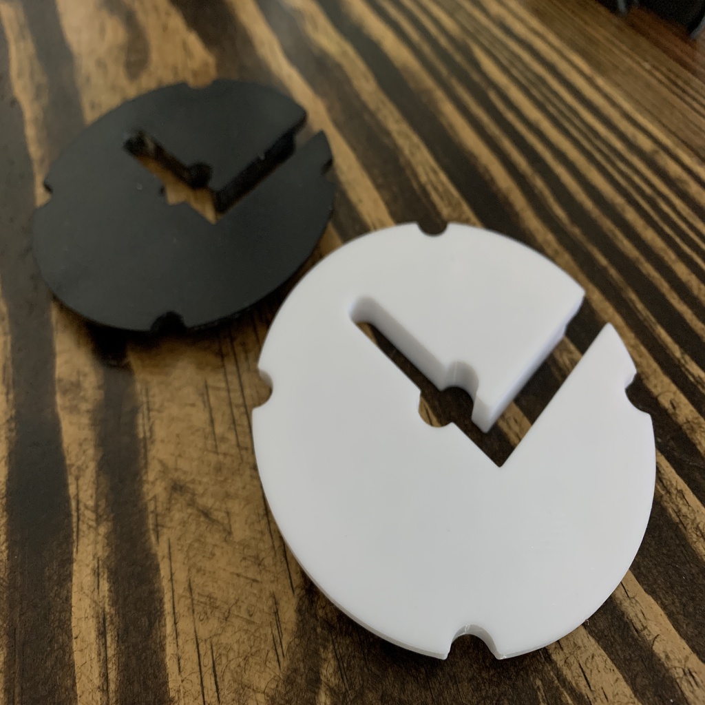 Central Machinery Scroll Saw Throat Plate by Guy Download free STL