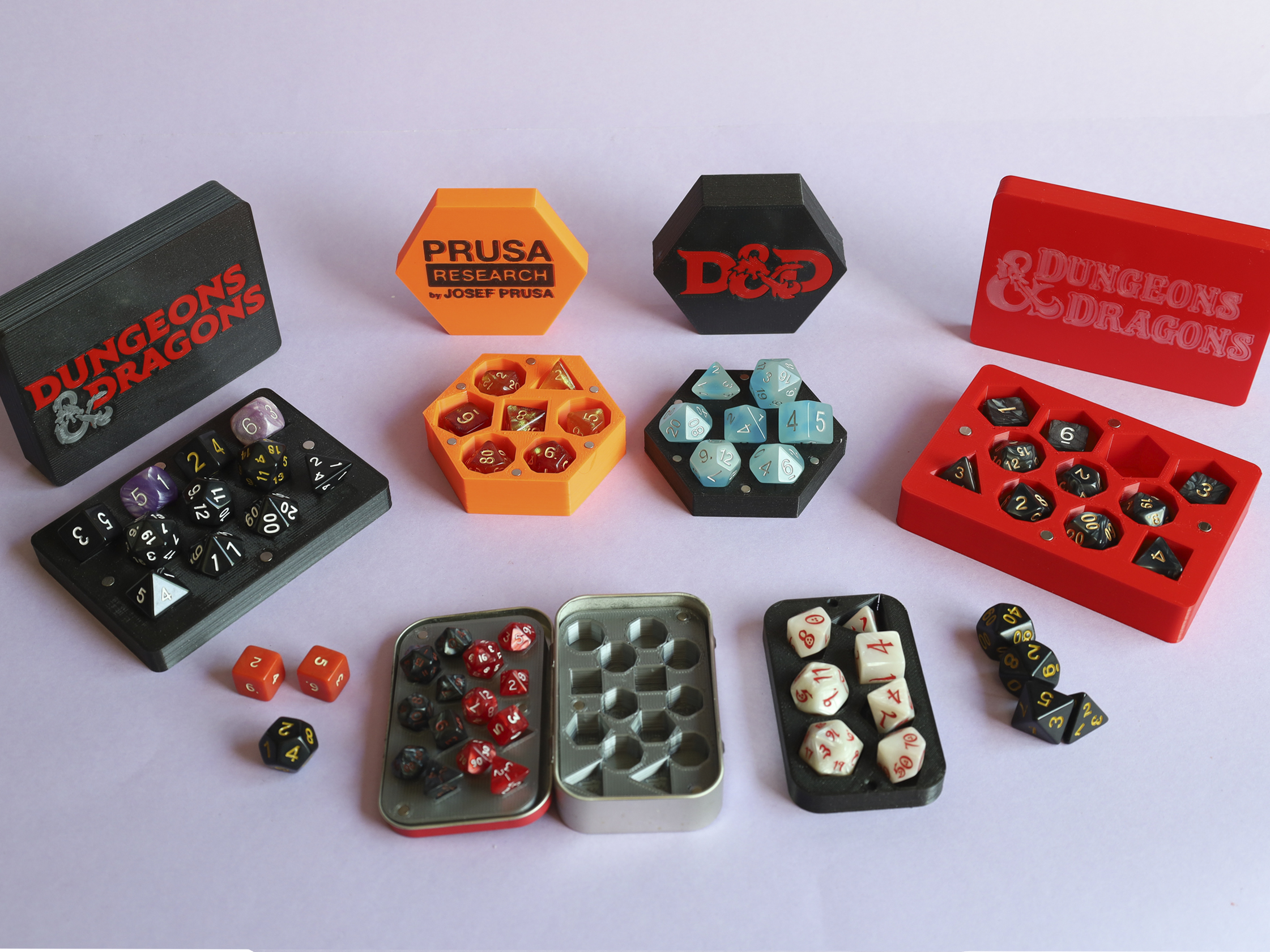 OpenSCAD dice box