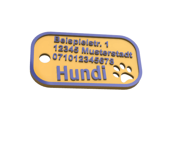 DogTag - Hundemarke für Hunde :-)