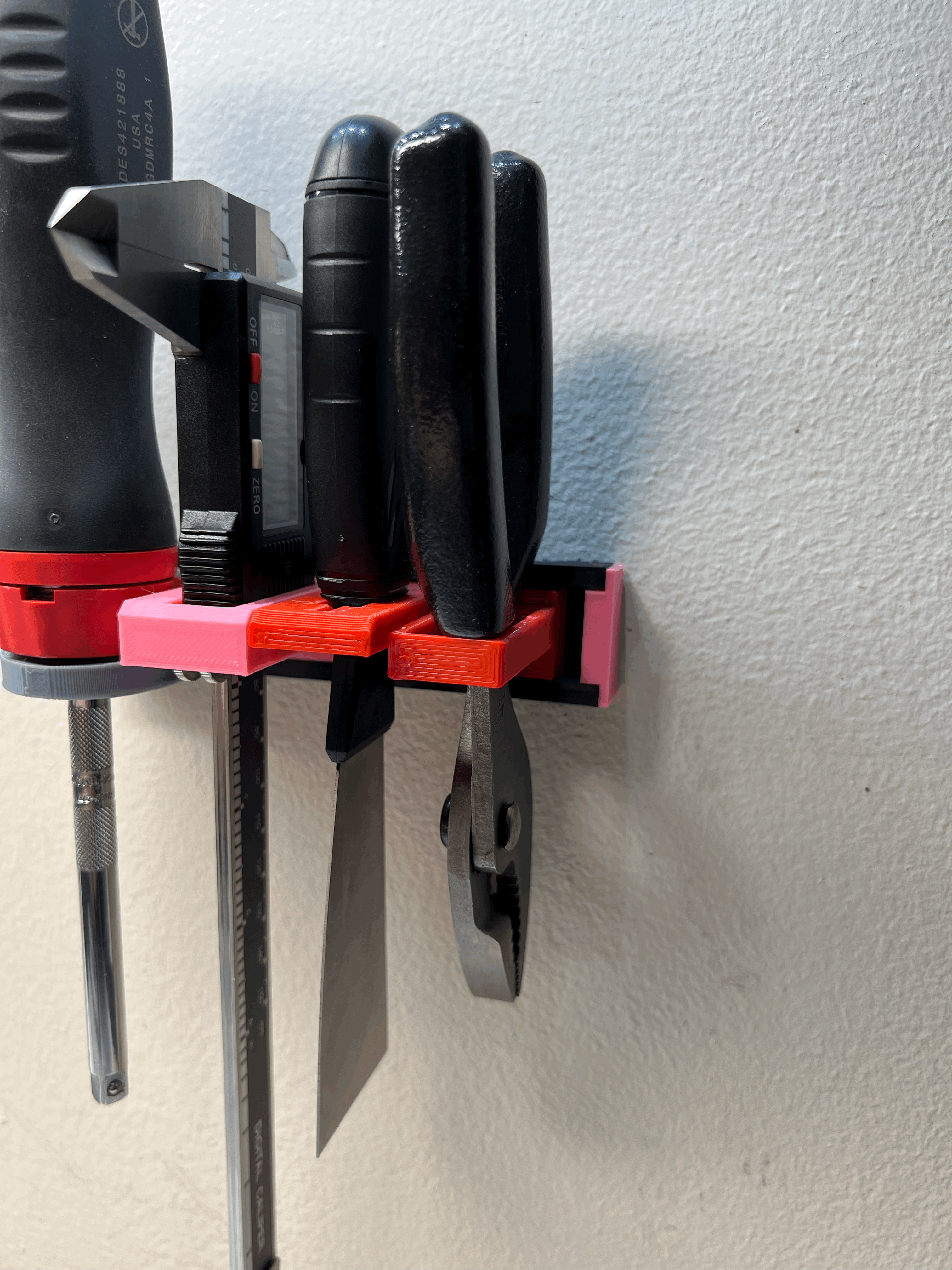 Modular Tool Rail Slip Joint Pliers Holder