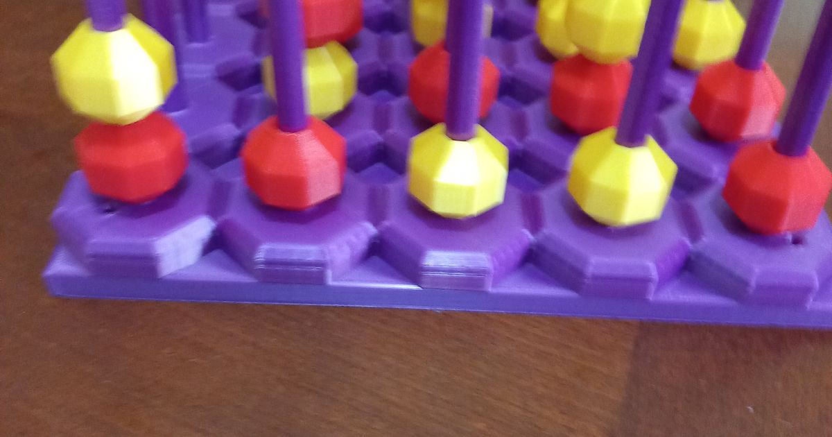 Connect four 3D by Filippo Download free STL model