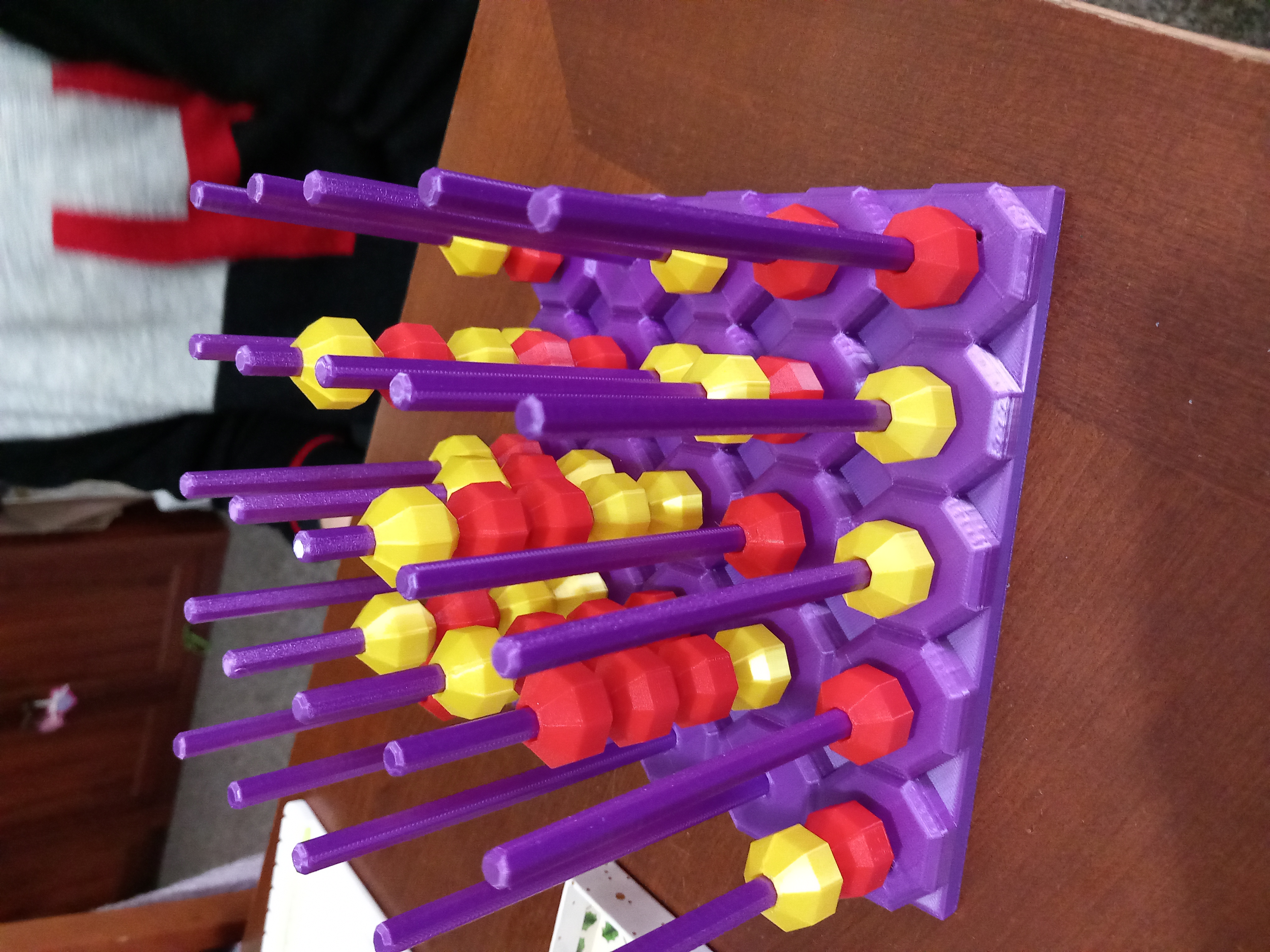 Miniatura 2 do modelo 3D Connect four 3D