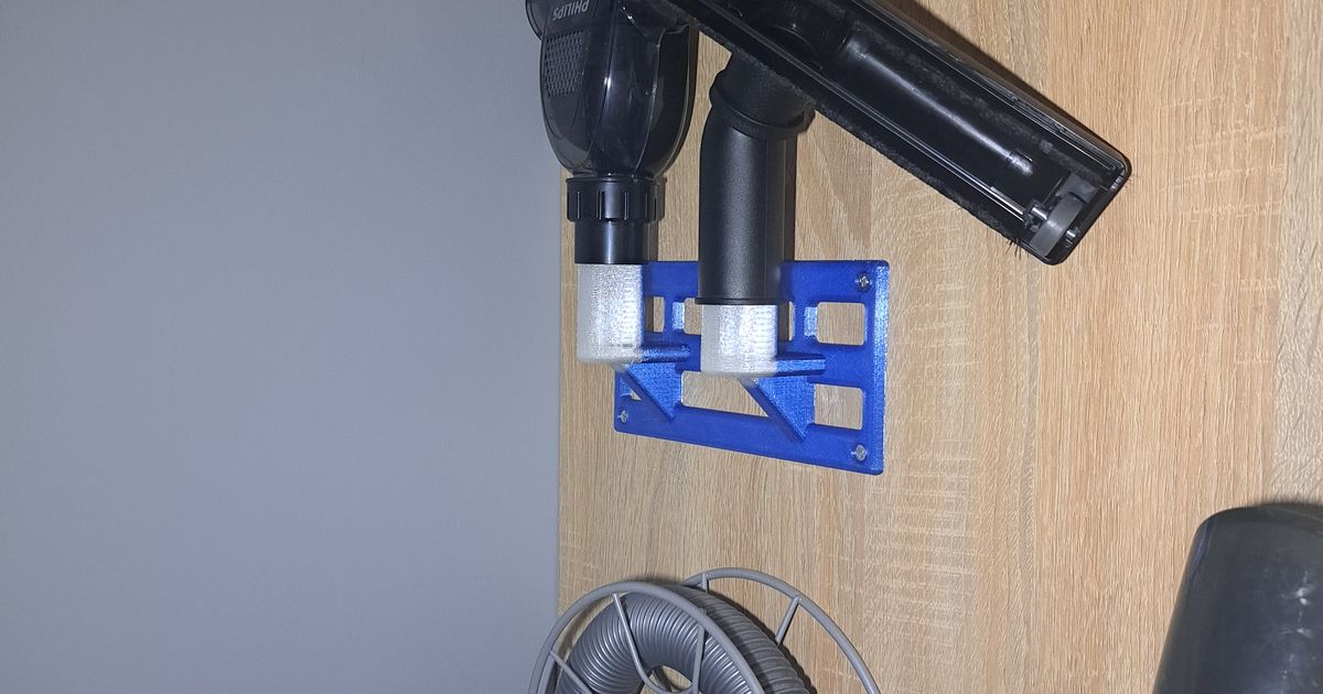 Vacuum attachment holder for Philips FC9555 / 09 PowerPro Active by