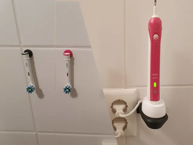 Oral-B charger and toothbrush holder