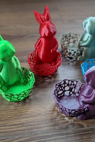 Articulated Wearable Easter Bunny Ears by MiraForma | Download free STL ...