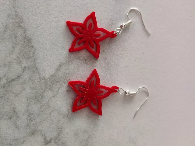 Pendientes Flor