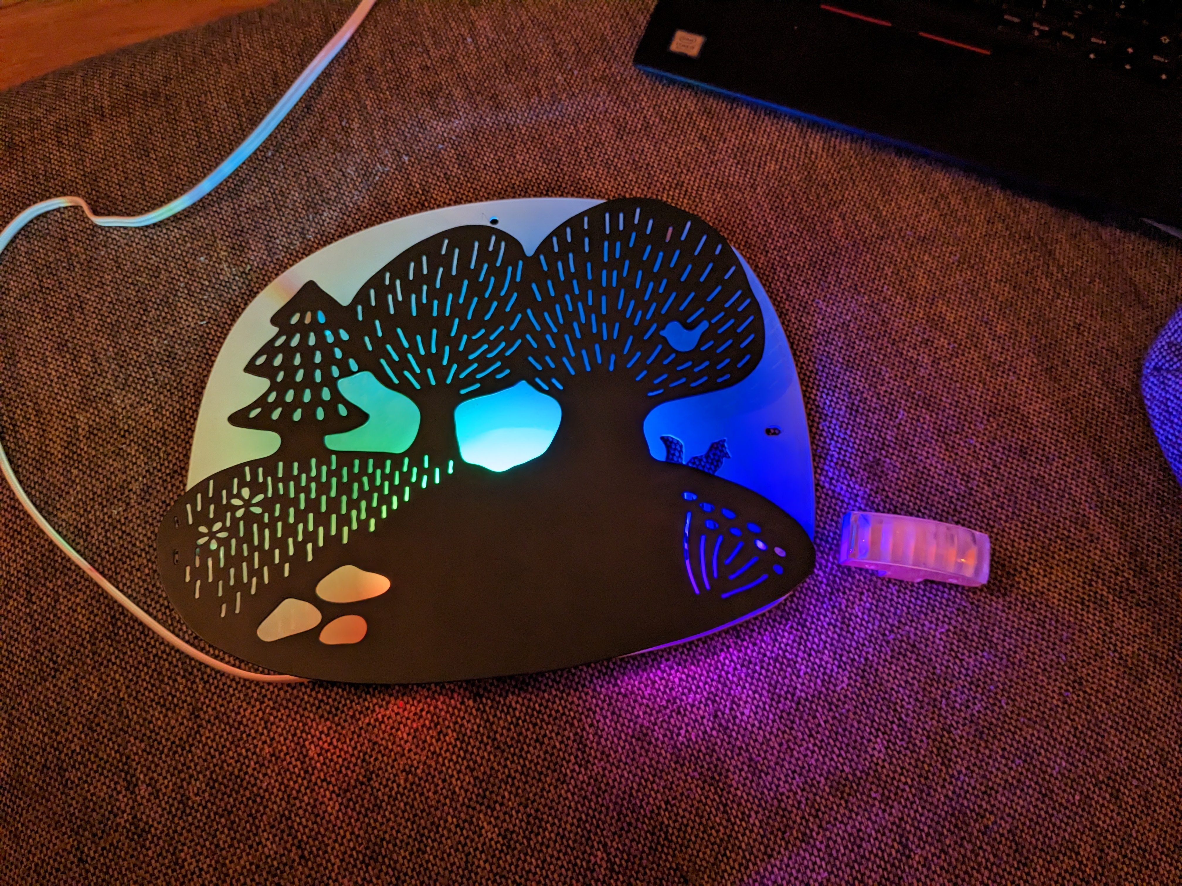 IKEA Duggregn Base for RGB LED replacement