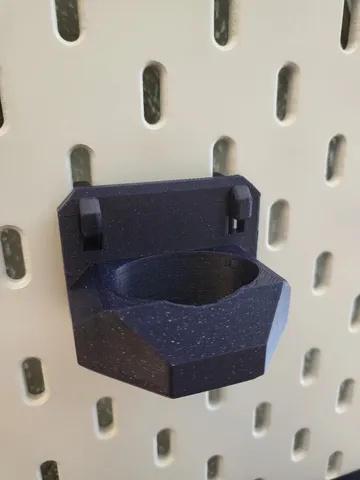Glue bottle holder IKEA SKADIS (oval)
