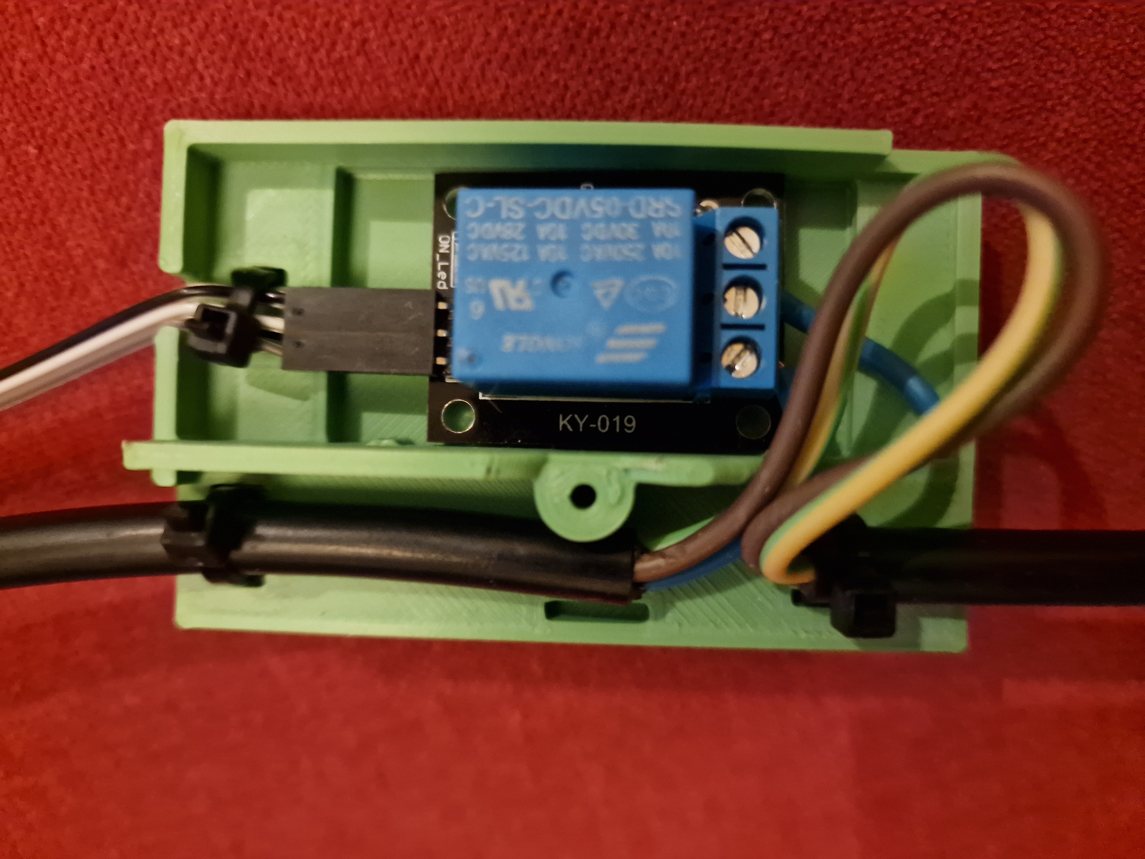Relay Control Box - AC or other via USB or Raspberry PI GPIO Control KY-019