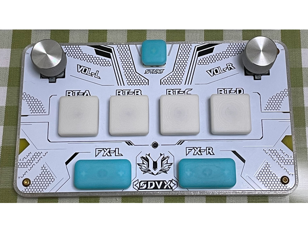 Keycaps for Pico SDVX controller by WHowe China | Download free STL model |  Printables.com