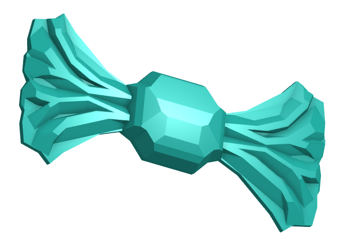 dog collar bow tie