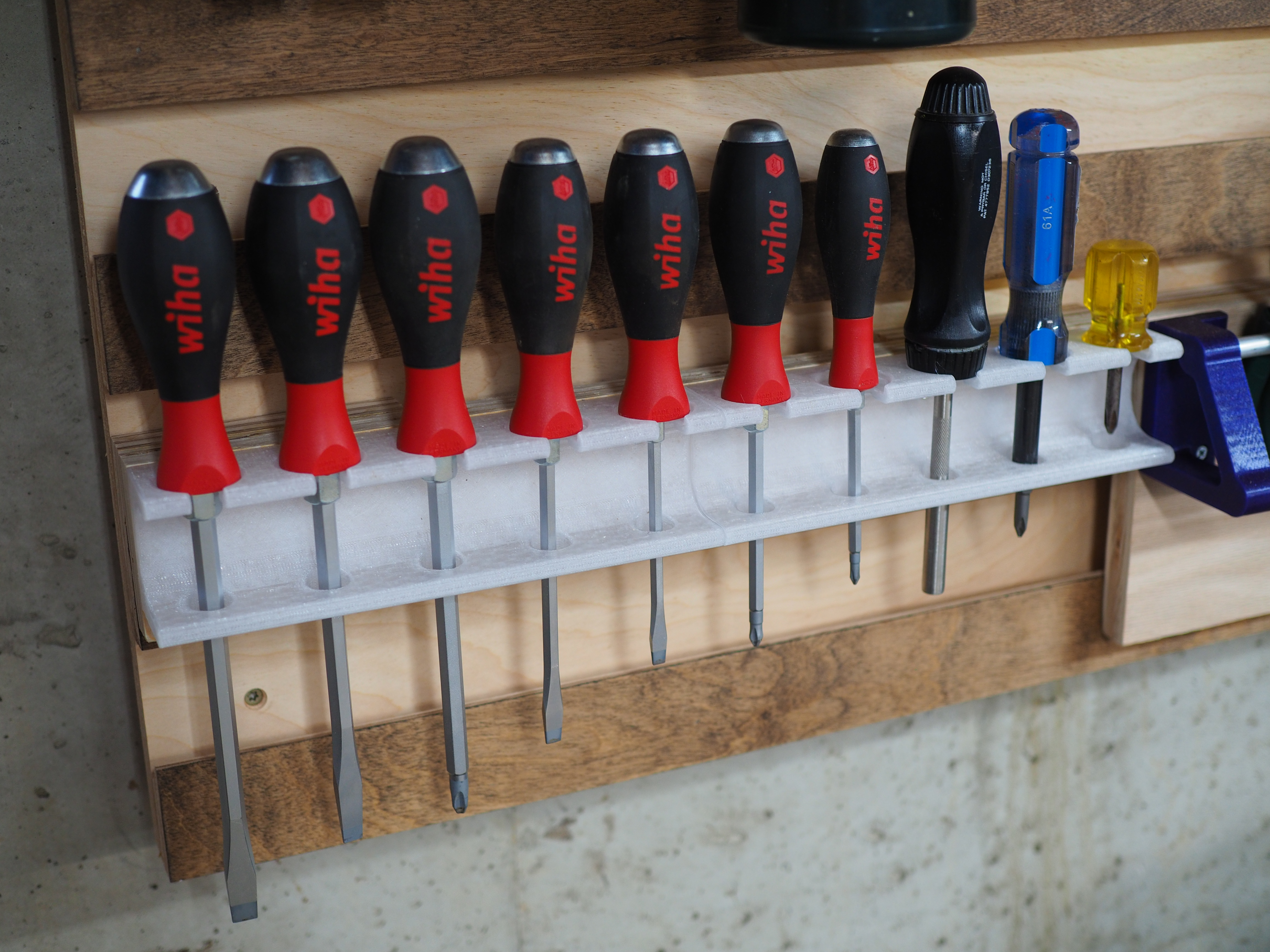 Screwdriver Rack