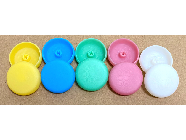 Keycaps for my Pico Pop'n Music controller
