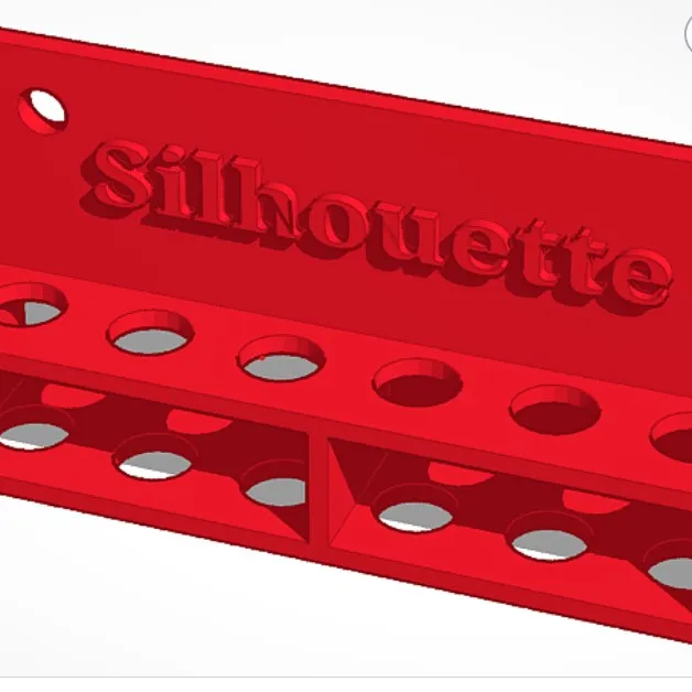 STL file Silhouette Cameo 4 Blade Holder 👤・3D printable model to