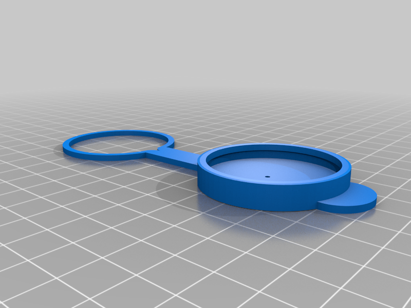 2011 Volvo S40 Windshield Washer Fluid Reservoir Cap by Download free STL model