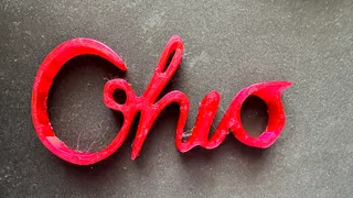 led script holder by kzy3d | Download free STL model | Printables.com