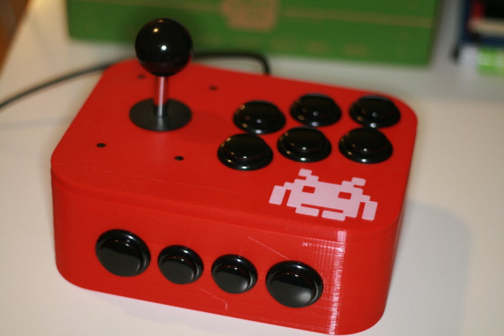 Miniatura 8 do modelo 3D Arcade Joystick Controler