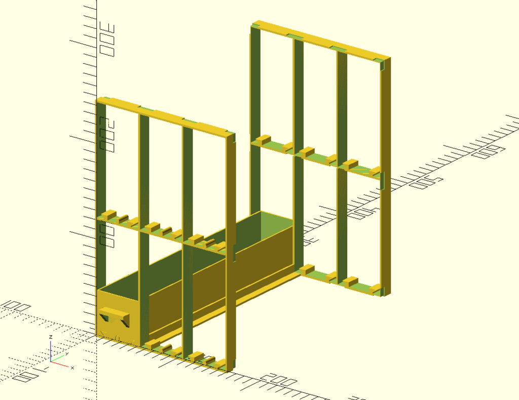 Miniatura 3 do modelo 3D Fully parametric spice rack