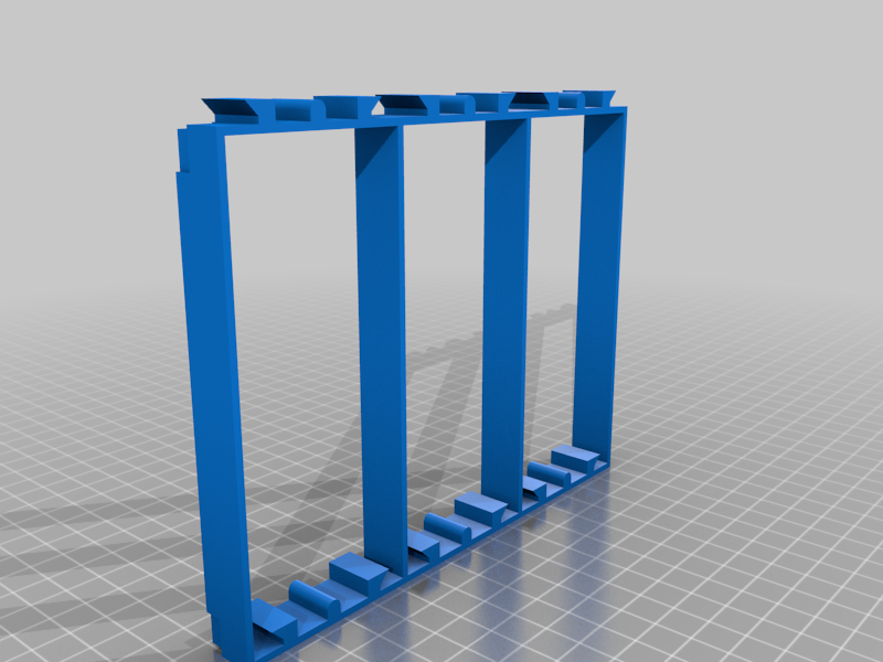 Miniatura 8 do modelo 3D Fully parametric spice rack
