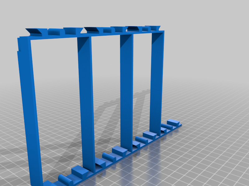 Miniatura 9 do modelo 3D Fully parametric spice rack