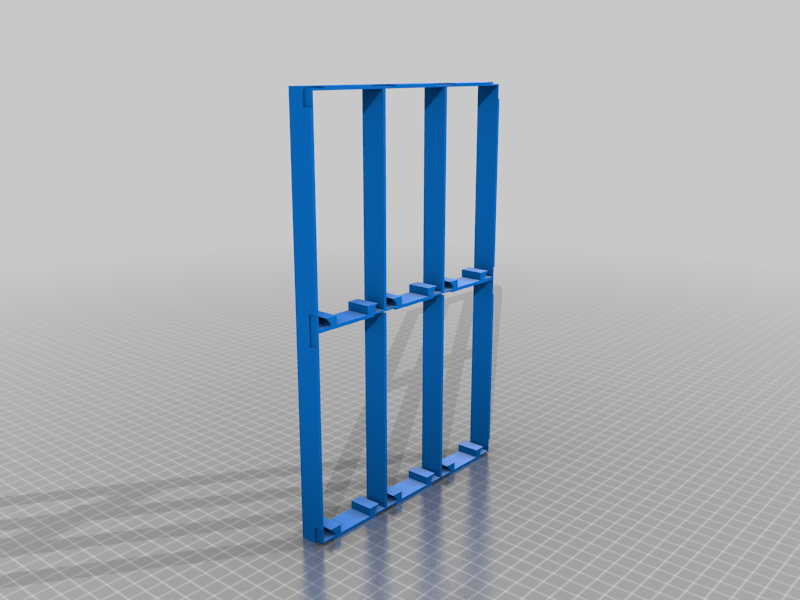 Miniatura 11 do modelo 3D Fully parametric spice rack