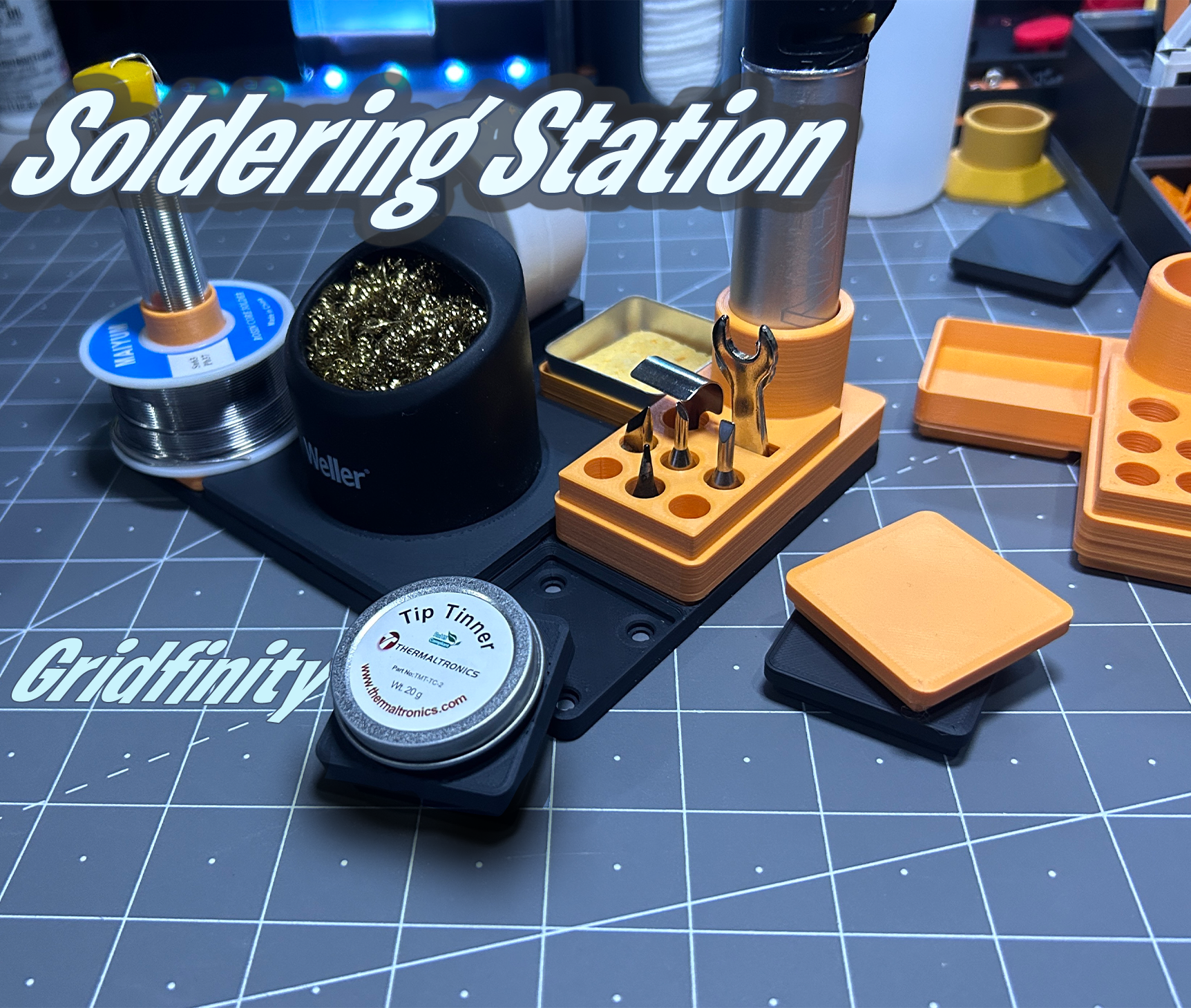 Soldering Station - Gridfinity