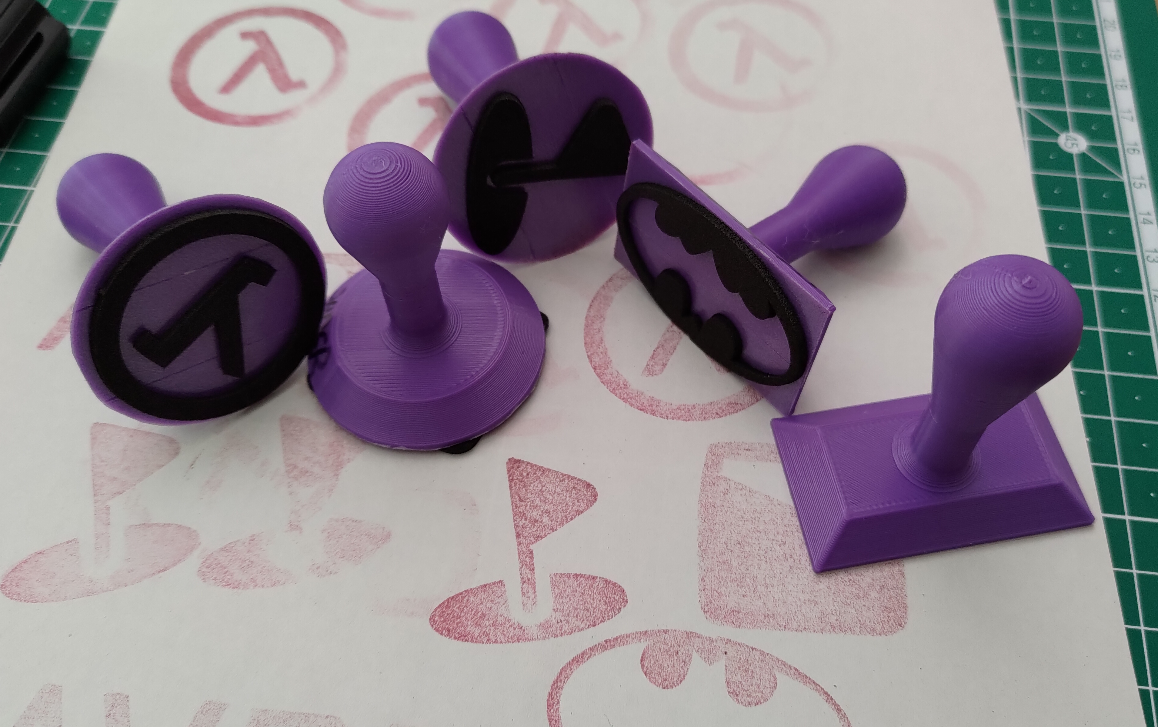 Miniatura 3 do modelo 3D Rubber Stamp Handle