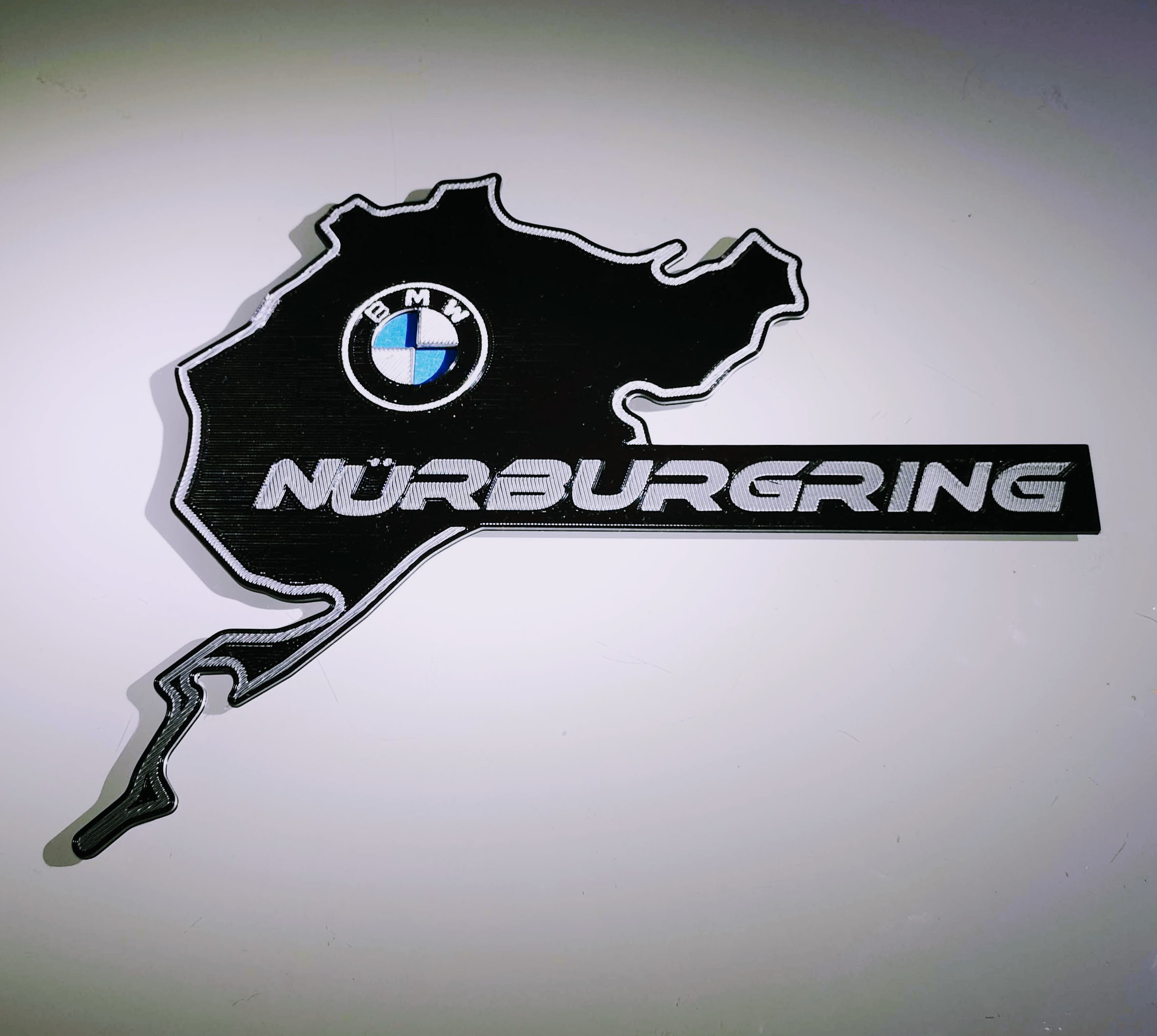 Nürburgring Plaquette with BMW Logo