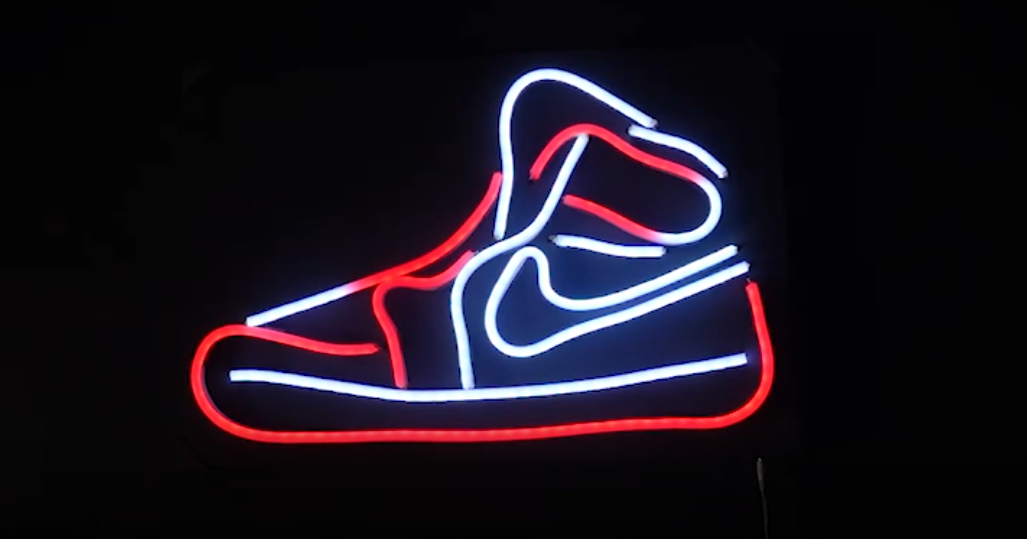 NIKE CONNECTED NEON SIGN by Emakerz | Download free STL model ...