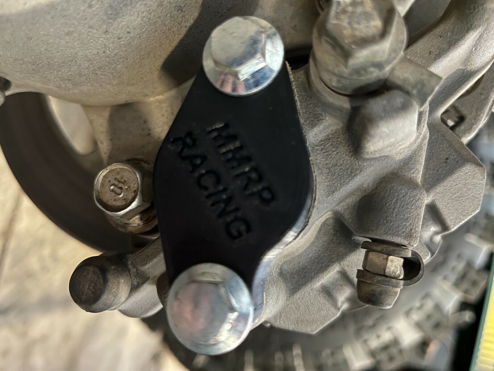 yamaha yfz 450 brake block off cover (also will fit trx 450) by MOTOFAB