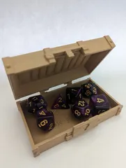 Stackable D&D Dice Box by Jelle, Download free STL model
