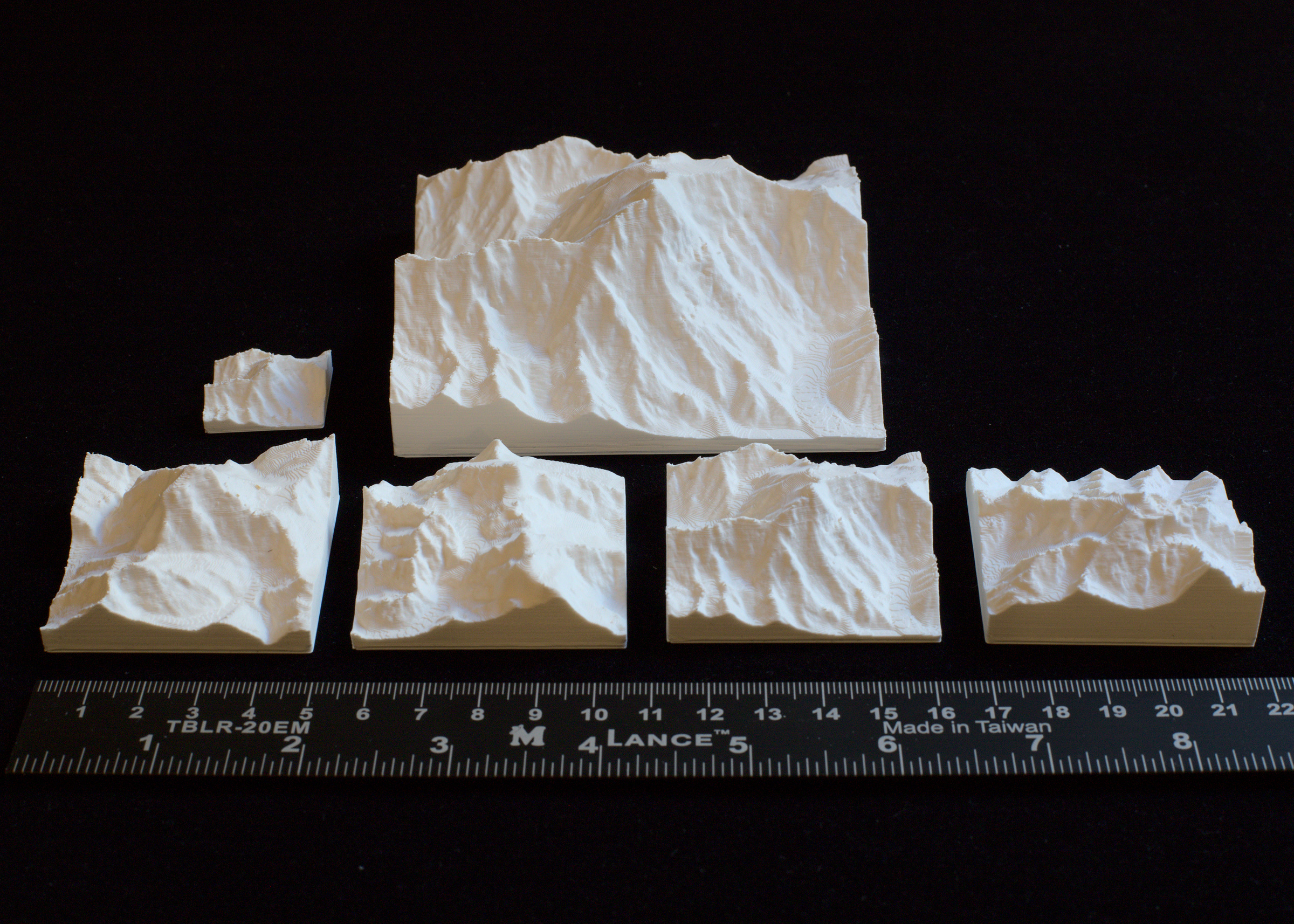 Dhaulagiri, Manaslu, Nanga Parbat, Rakaposhi 3D Maps