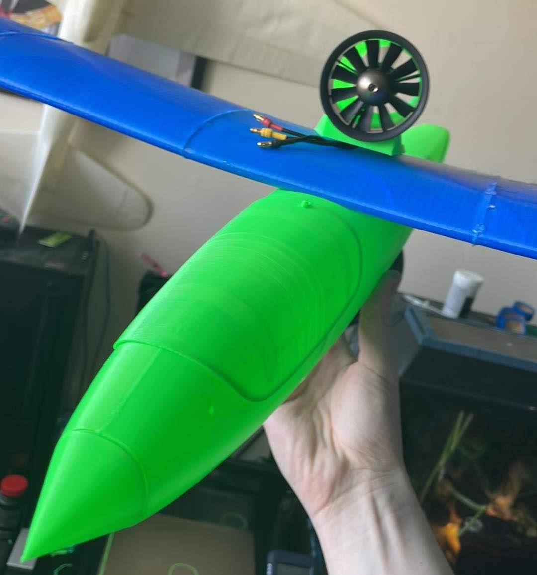50mm EDF mount for Eclipson Model T wing by Ben17 | Download free STL ...