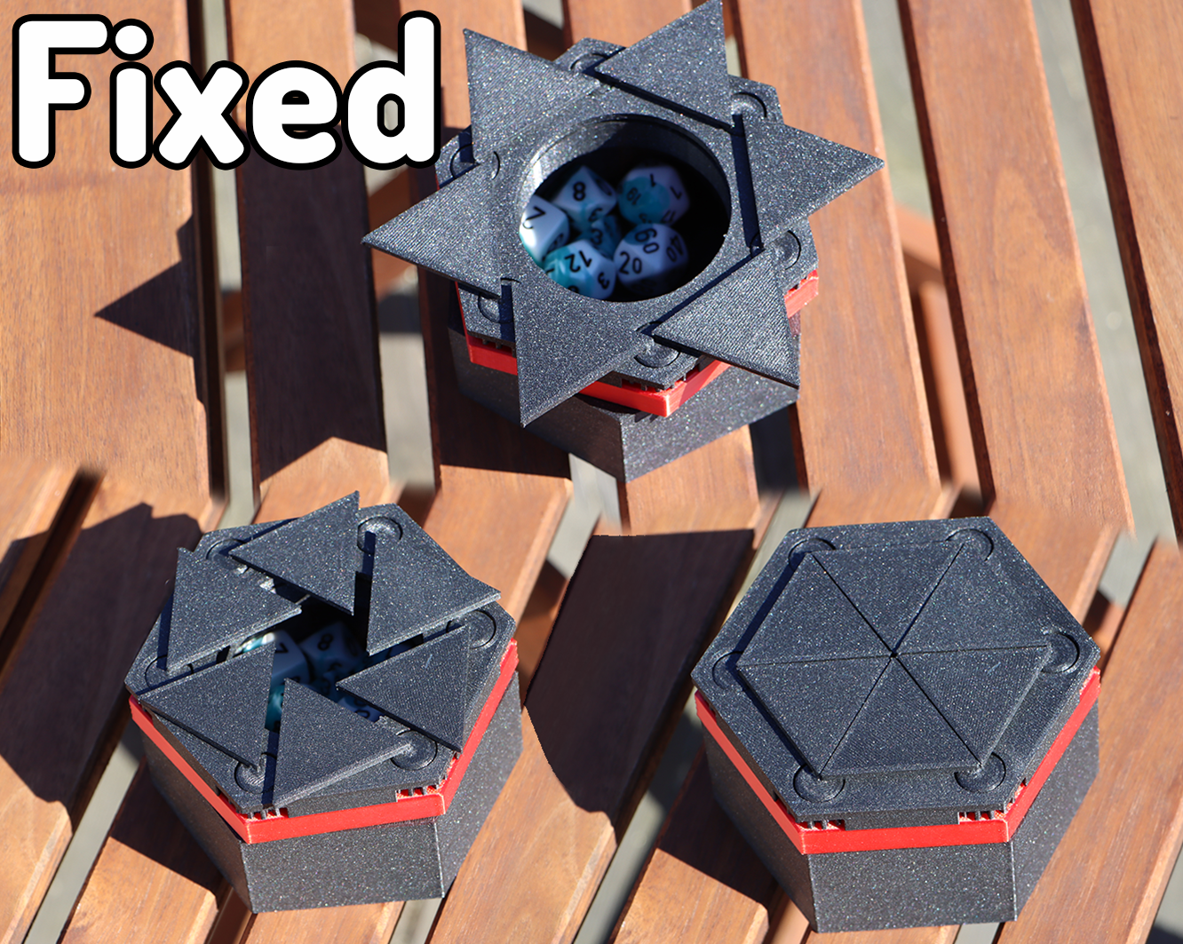 Gear box for dice (Fixed)