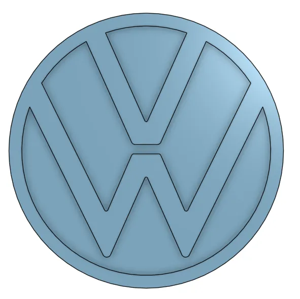  Logotipo de Volkswagen por David S