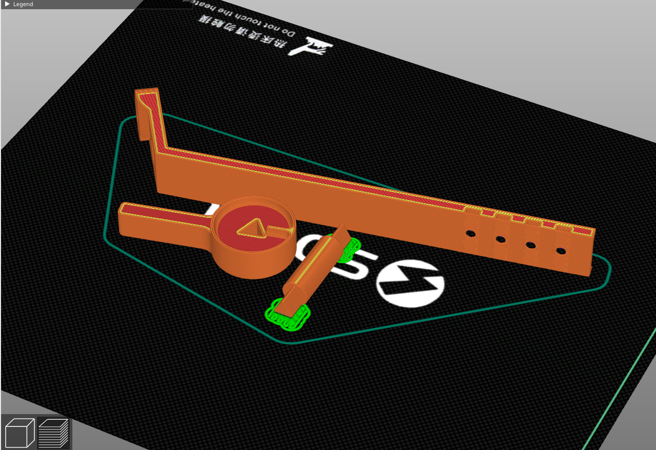Toilet Flush Handle System with Angled Lever image 13