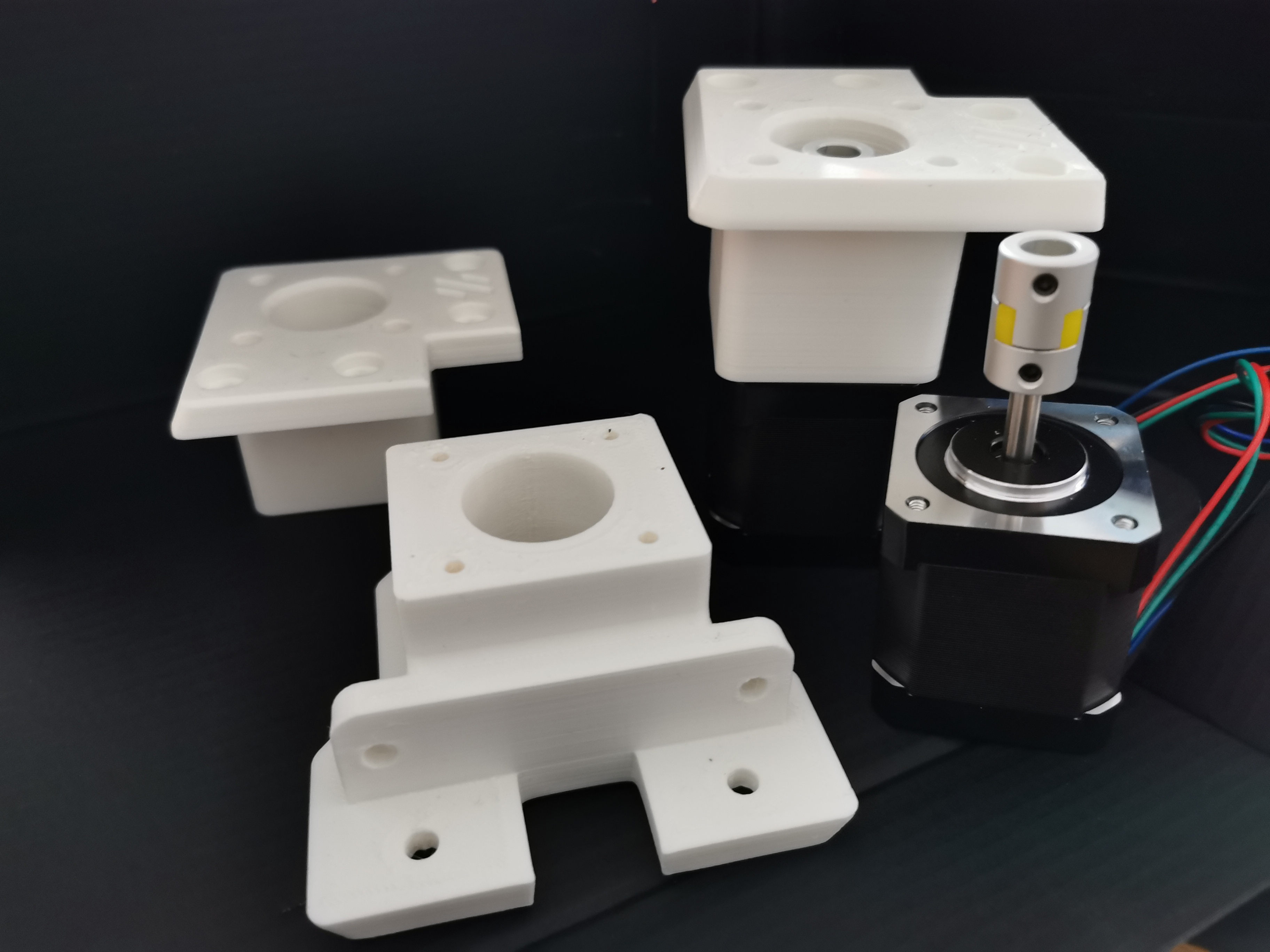 Voron Trident extended Z motor mounts