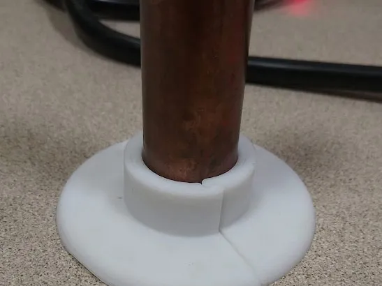 Snap-together Cosmetic Pipe Flange