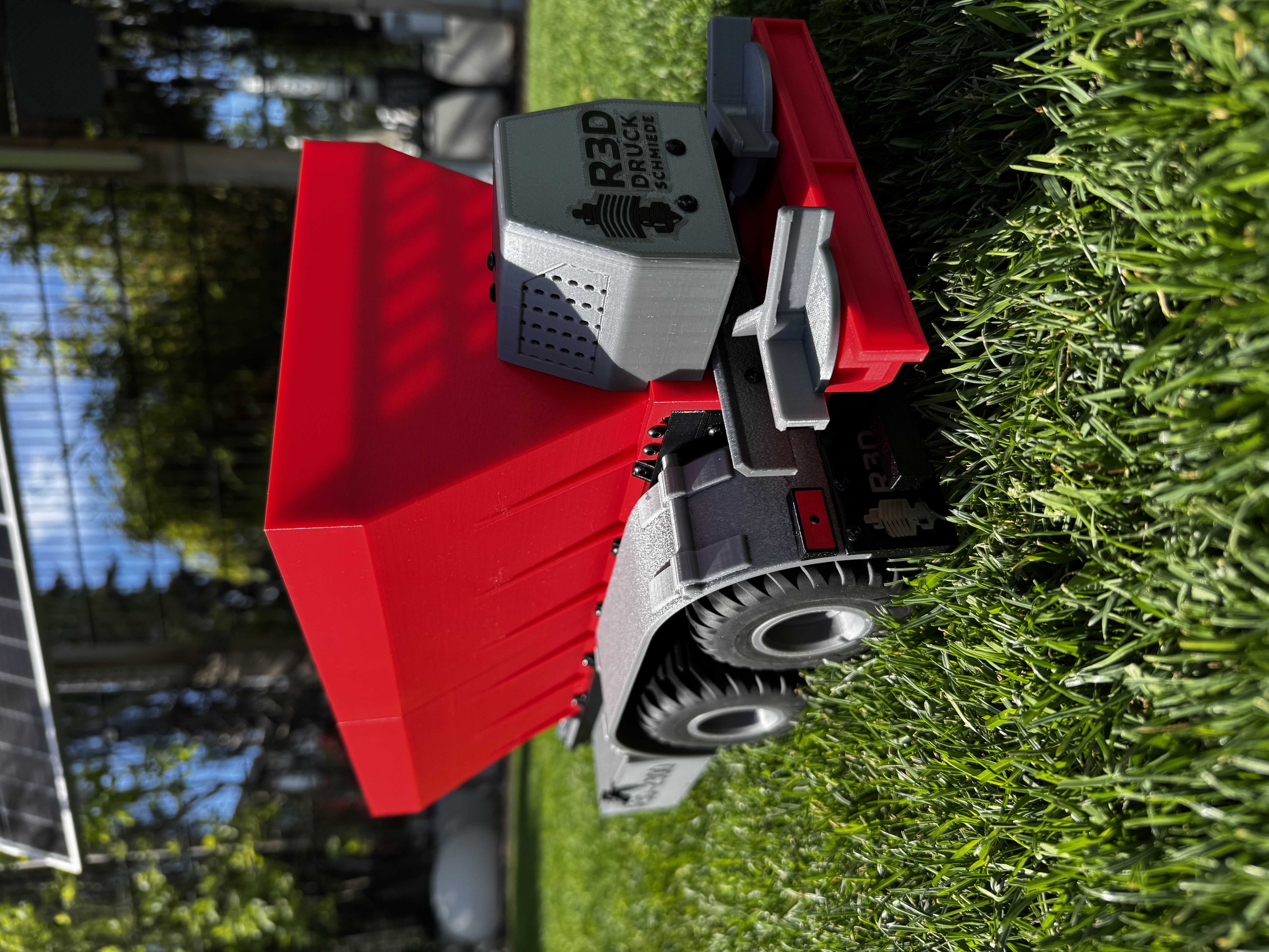 R3D-2300 RC Streuwagen 1/16, 1/14,5 – 3D Druck STL | RC Spreader Model | DIY Functional - inkl. Bauanleitung + Stückliste + 2 Varianten — thumbnail 2