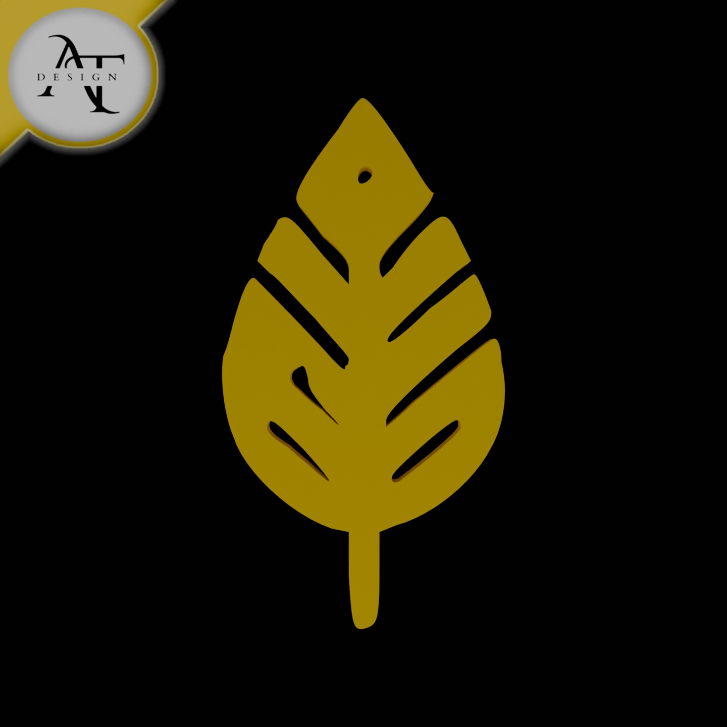 Simple Leaf Symbol - 2D Art