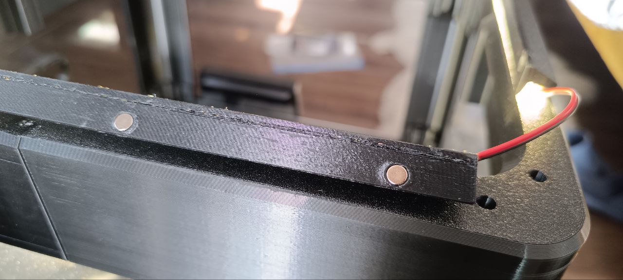 Flashforge AD5X LED Mount (Magnetic Remix) — thumbnail 2