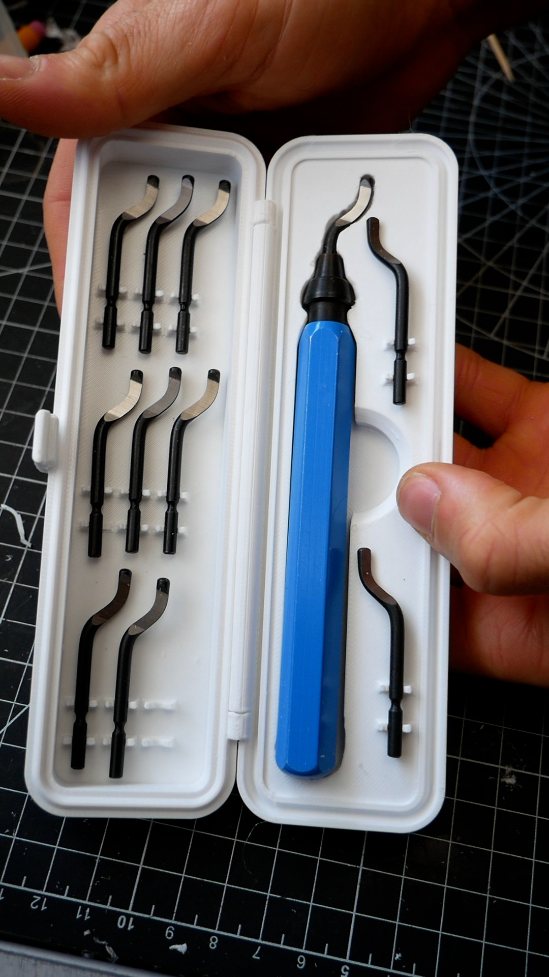 Deburring tool case by morleykert Download free STL model