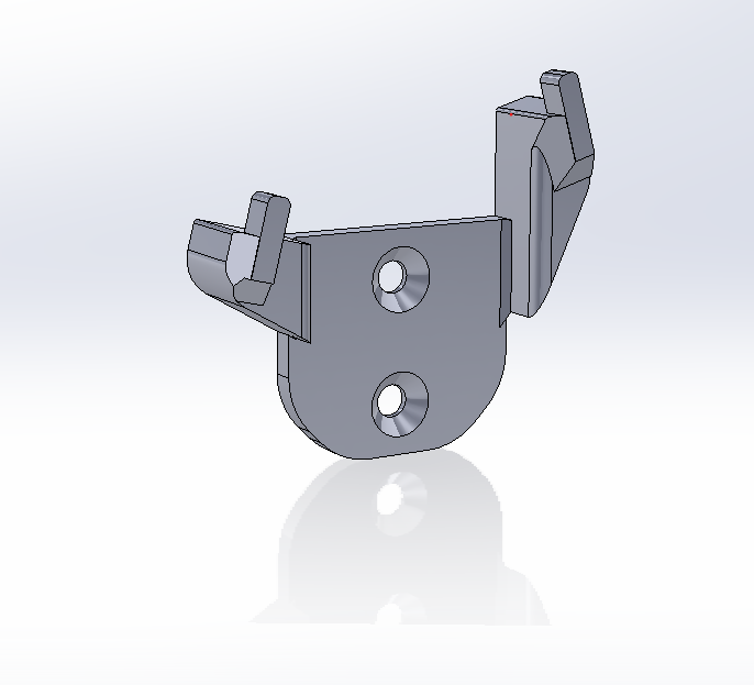 Vertical caliper holder