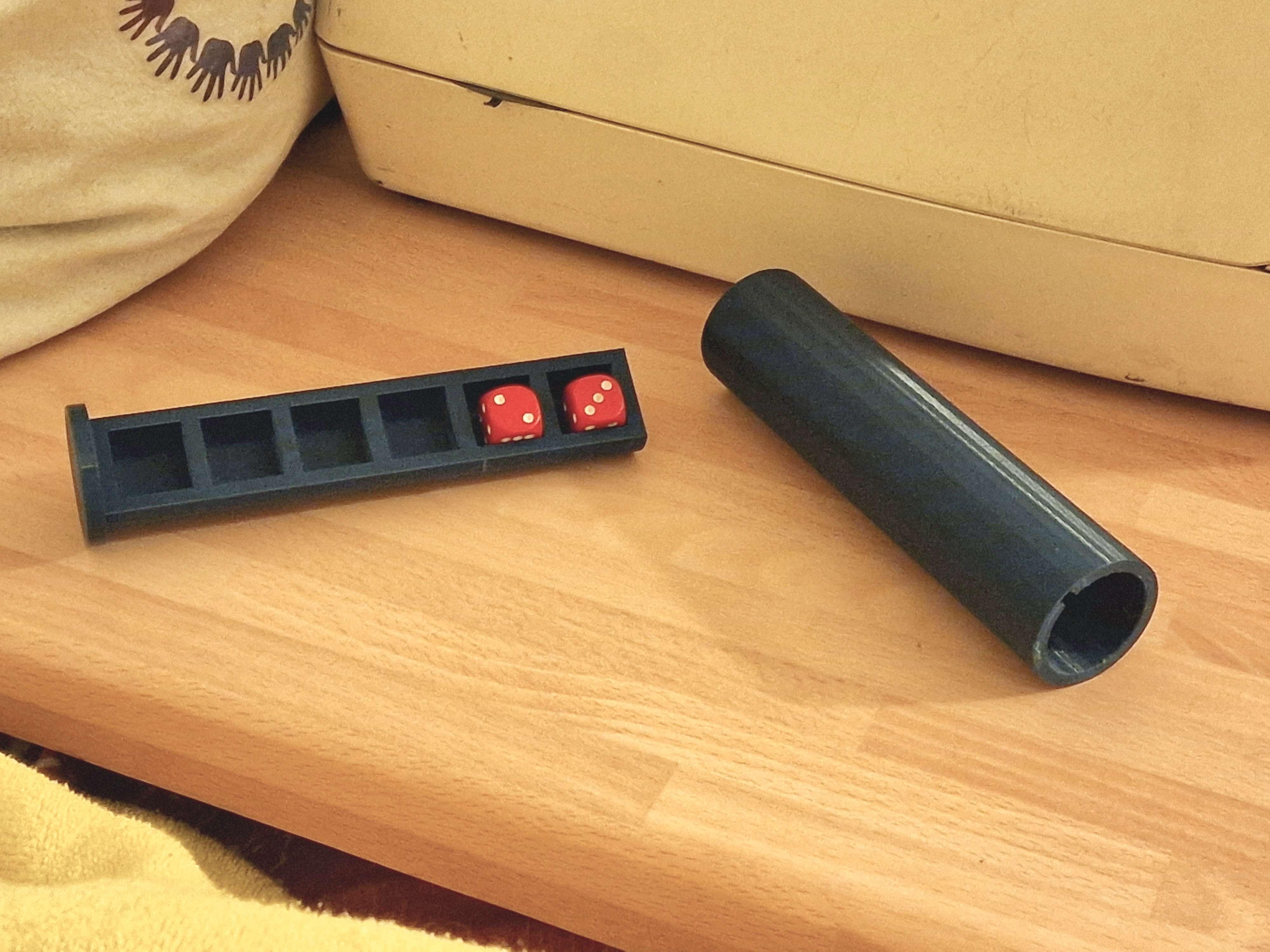 Dice Cylinder by Moocooman Download free STL model