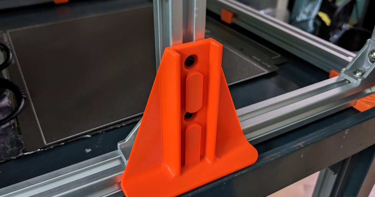 Mean Well RS75 Mounting Bracket by Extra Fox Download free STL model