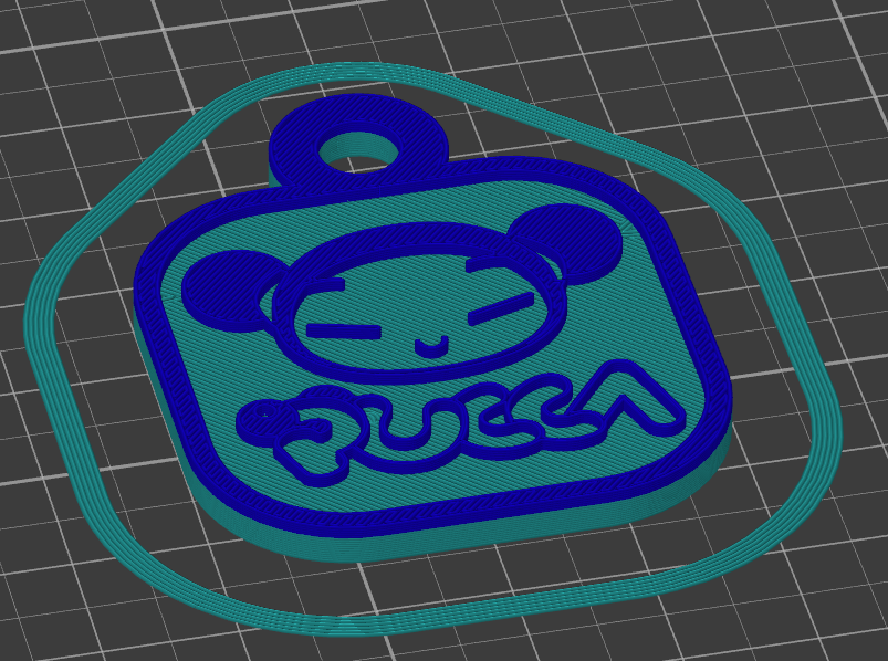 Pucca and Garu keychains — thumbnail 2